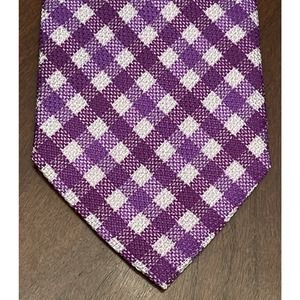 Vintage Carlos Nieto Purple 100% Silk Men’s Neck Tie